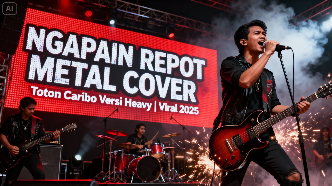Ngapain Repot Metal Cover – Toton Caribo Versi Heavy | Cover Viral 2025
