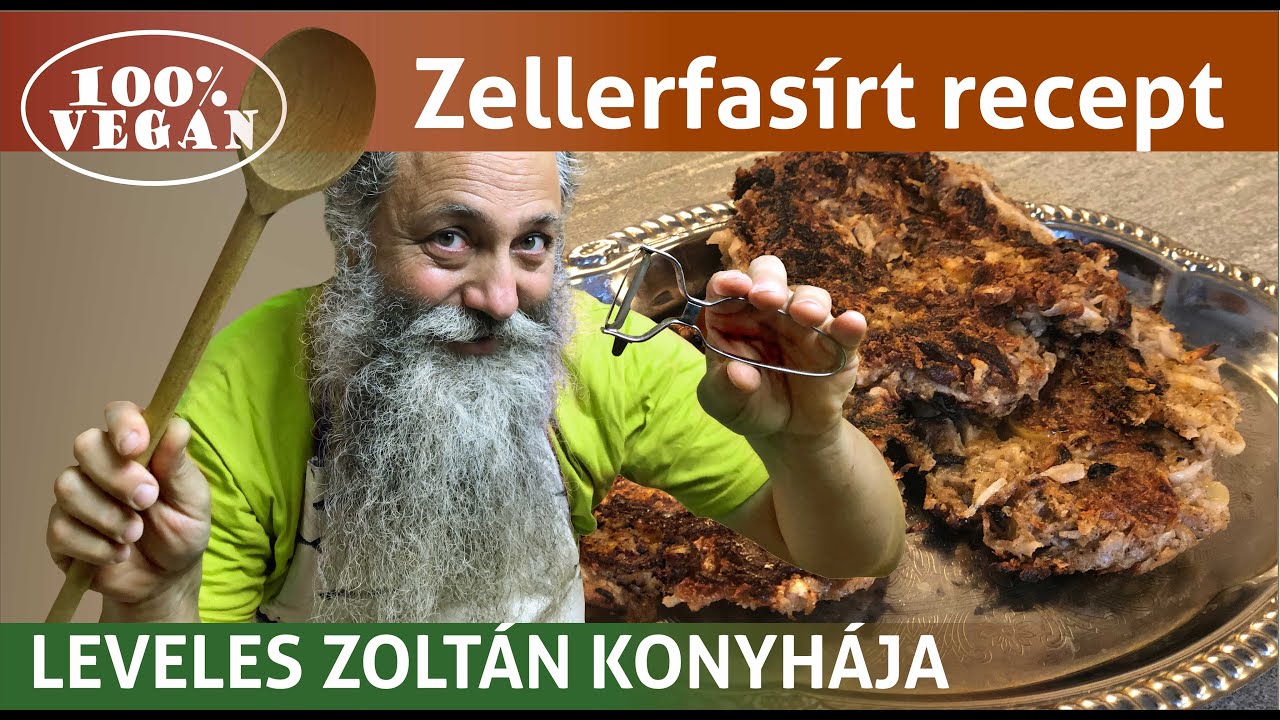 Mennyei zellerfasírt recept [a legjobb vegán zöldségfasírt: lapcsánka avagy a tócsni zellerből]