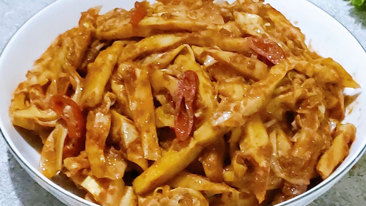 Masak Rebung Tumis Pedas // Masak Rebung Pedas Yang Enak