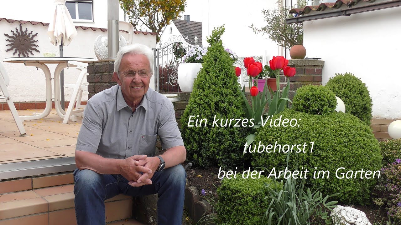 Gartenarbeit im April 2018 in 4K, von tubehorst1