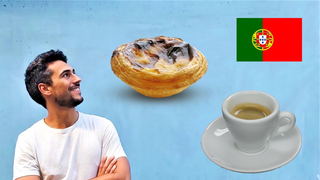 Um café e um pastel de nata // Aprende português