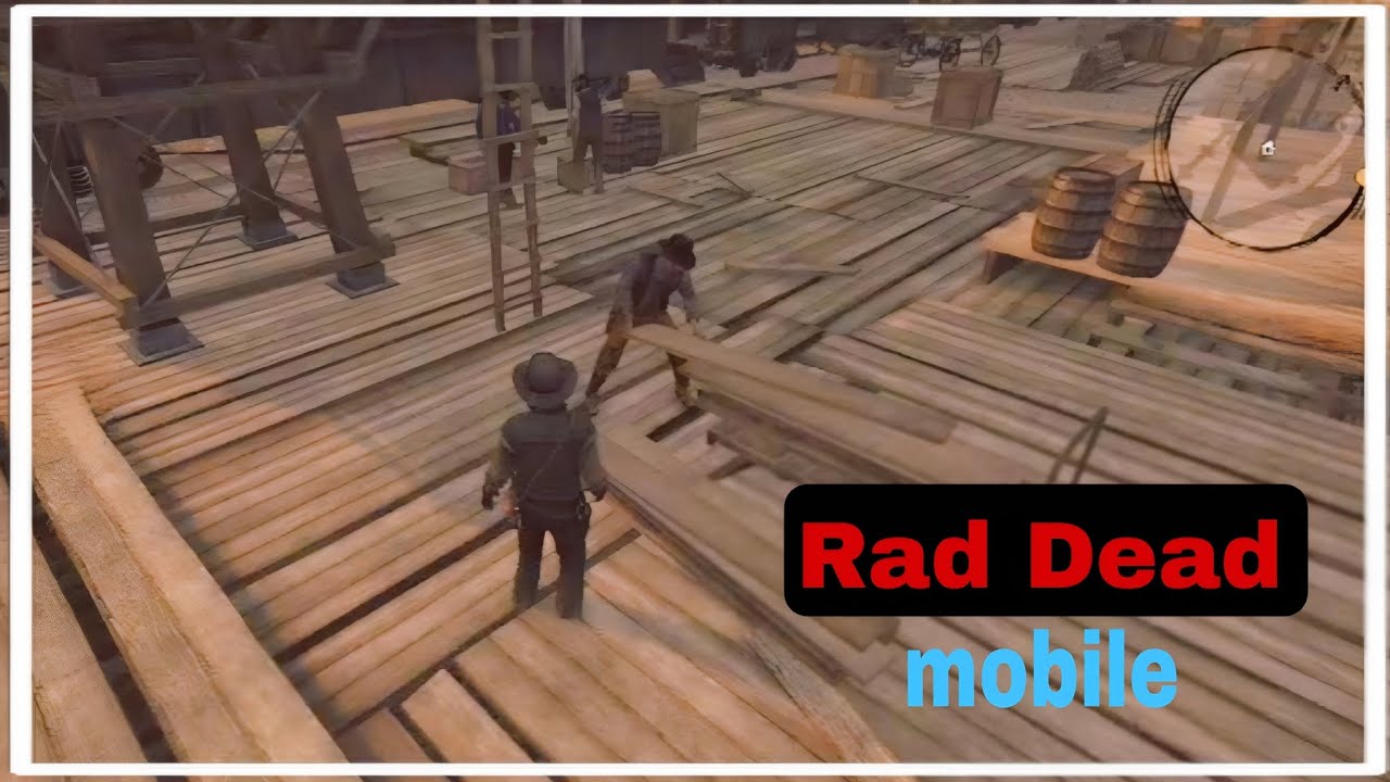 Rad Dead mobile game play استكشاف بيئه اللعبة 