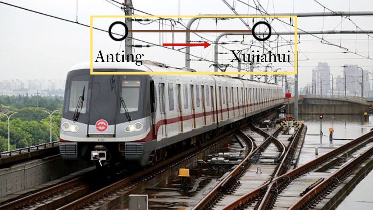 (1st Set + Strong Motor + So Long) Shanghai Metro CSR Zhuzhou 11A01 [1101] Line 11🤎Anting➡️Xujiahui
