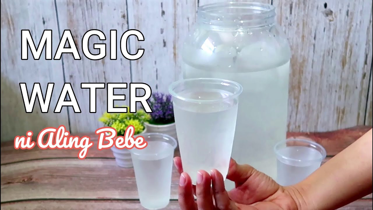 Magic Water Palamig l Clear Samalamig l Patok Na Gulaman Sa DIVISORIA