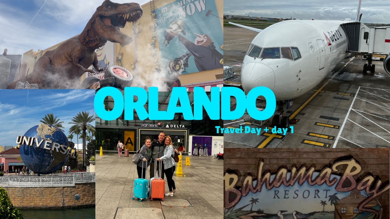 Orlando Travel Day, Bahama Bay Resort, Universal Studios, Mega Movie Parade | OCTOBER 2024