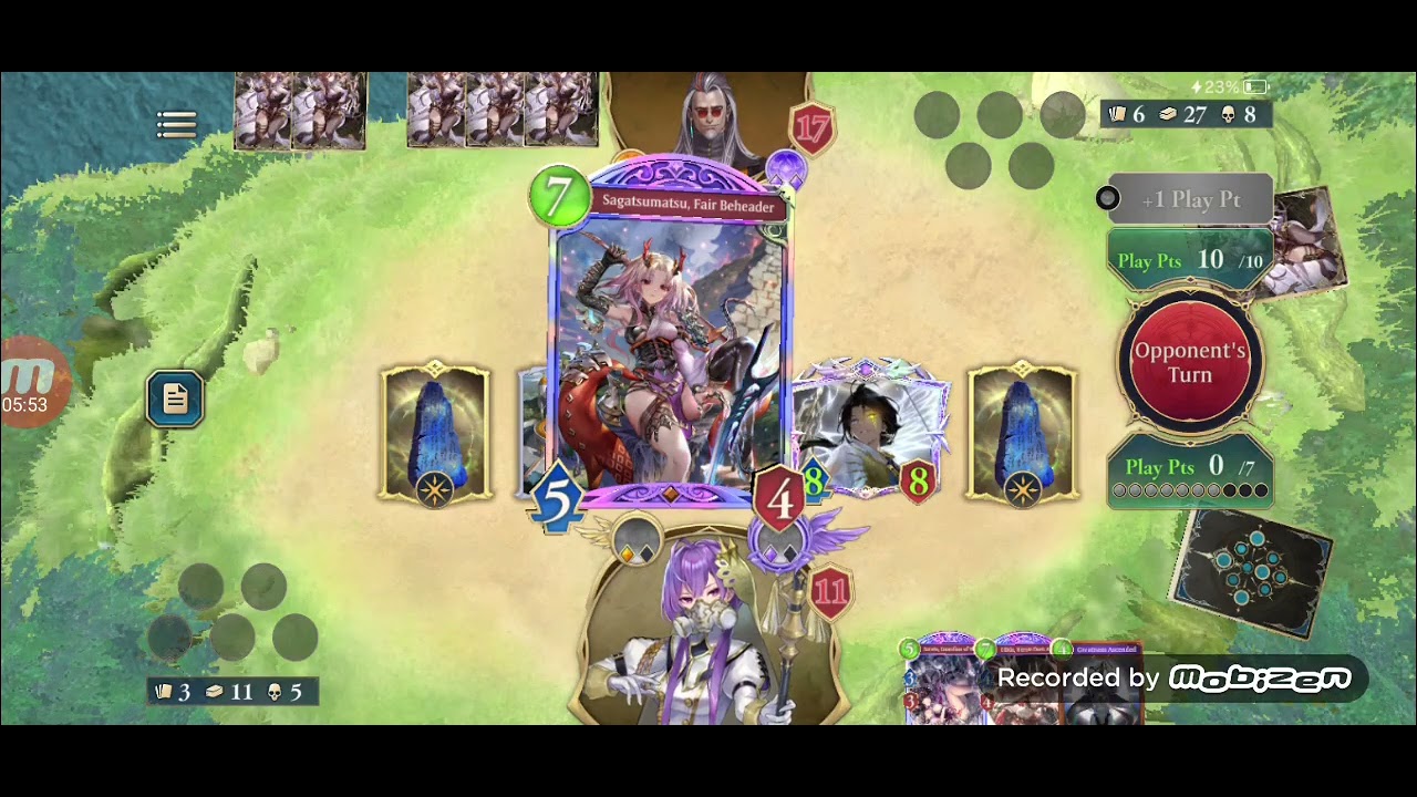 Shadowverse WB: Highlander Haven vs. Discard Dragon 1