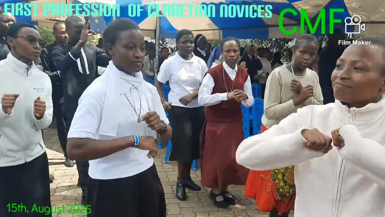 FIRST PROFESSION OF SIX CLARETIAN NOVICES