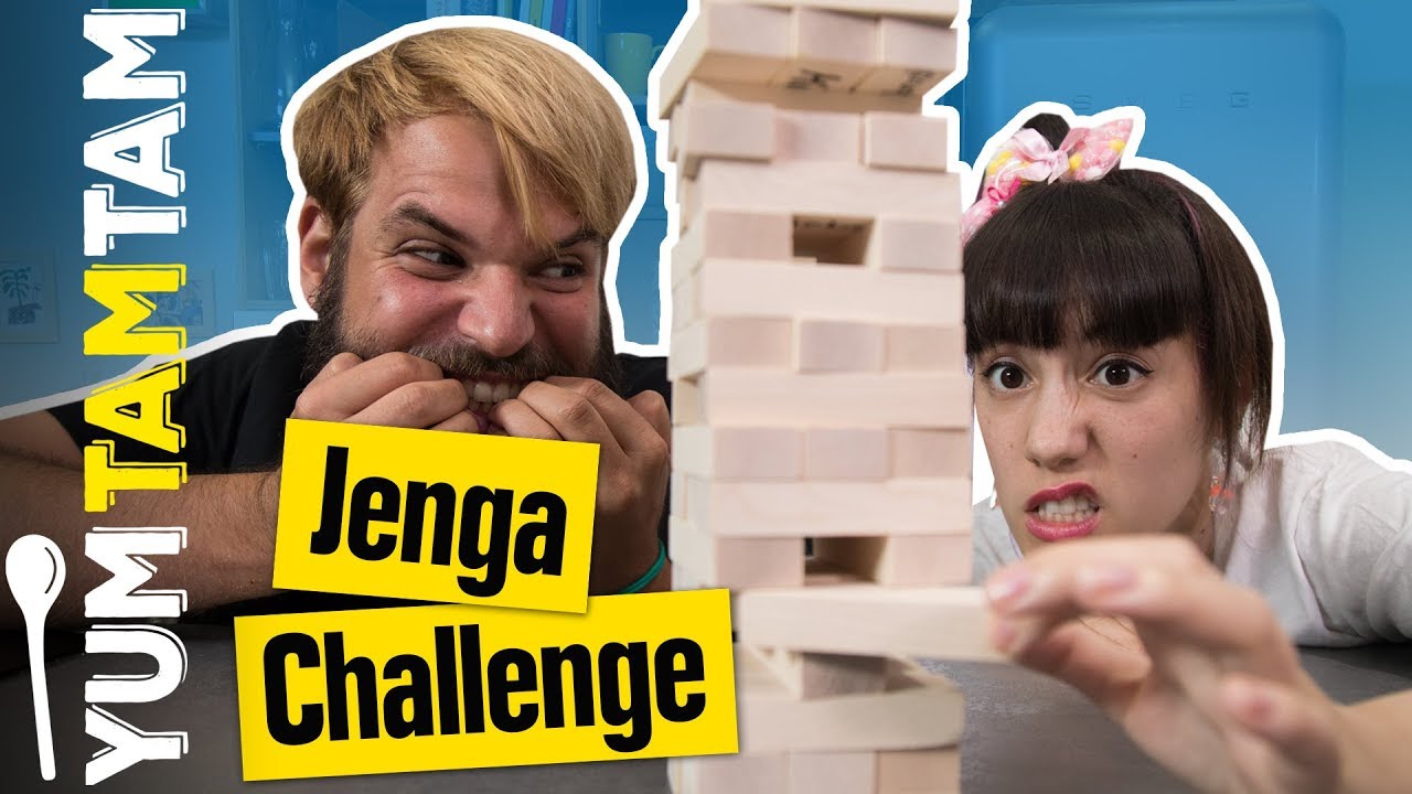 Alles kommt in den Mixer! // Jenga Challenge #1 // #yumtamtam