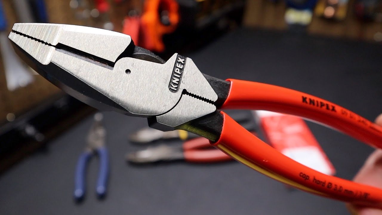 Плоскогубцы Knipex Linemans против инструментов Klein
