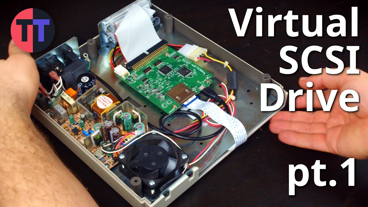 Vintage External Virtual SCSI Enclosure Build - SCSI2SD Part 1