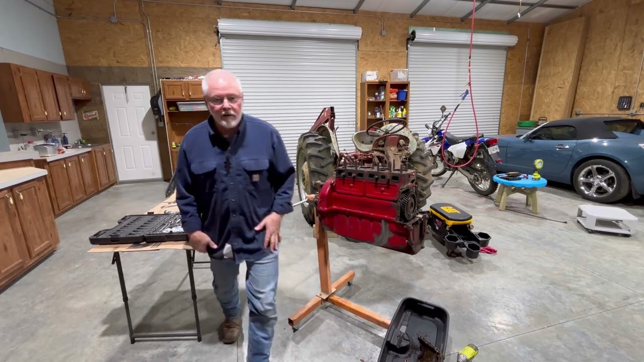 8N ford tractor fix part 3. Bore 90 over?