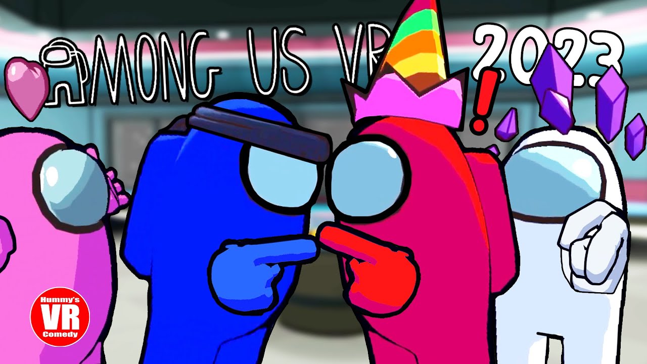 Funniest moments in Among Us VR 2023!