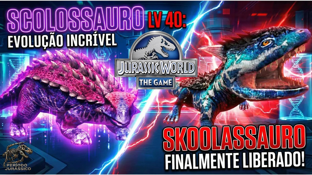 SCOLOSSAURO NÍVEL 40 | JURASSIC WORLD THE GAME