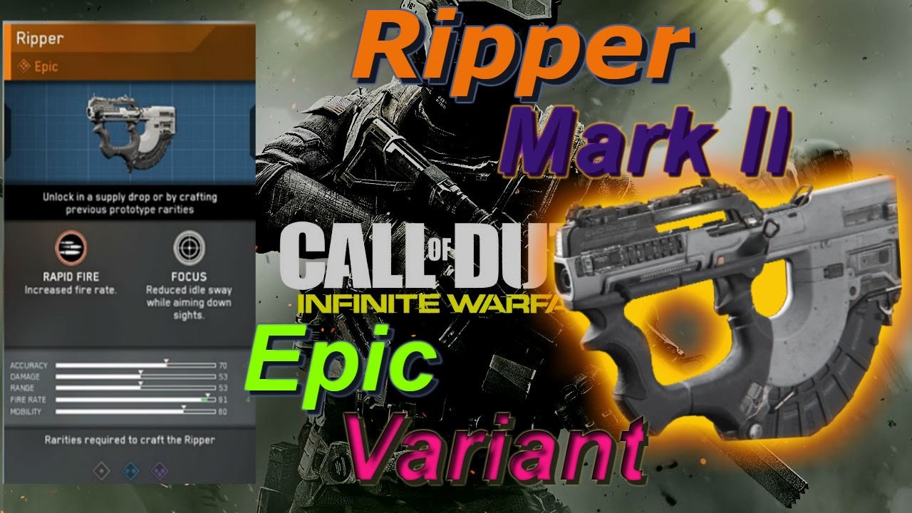 IW Ripper MK11 epic variant of RPR evo (infinite warfare Ripper Mark11)