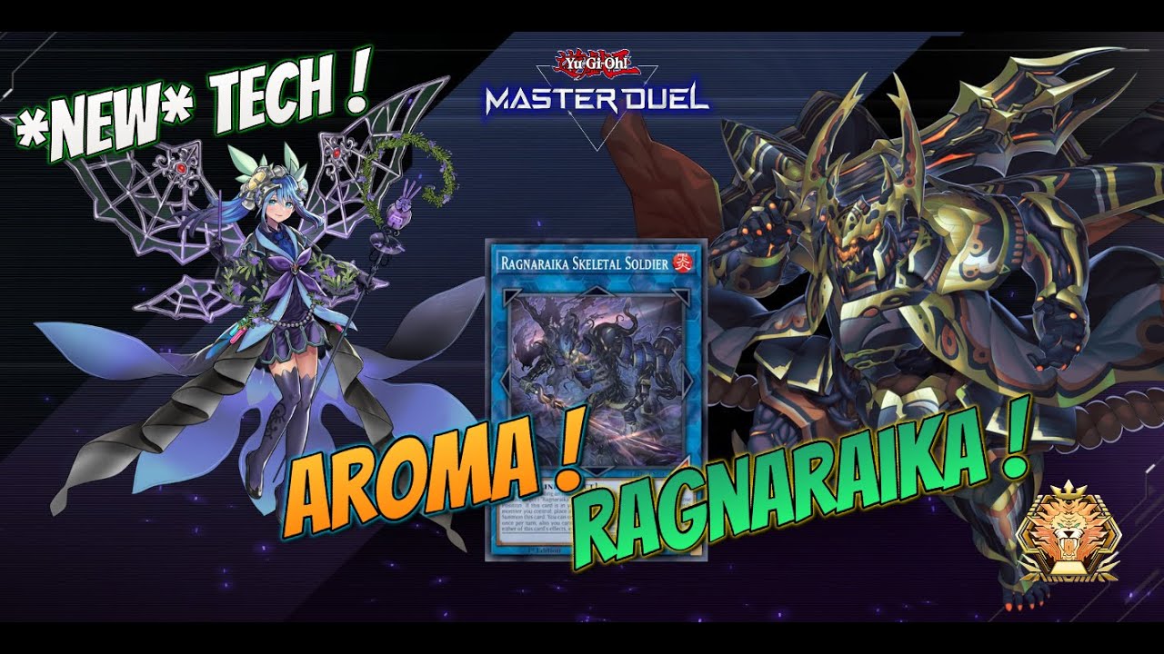 Aroma Cards is The *NEW* Best Tech to Play Ragnaraika Deck? [Yu-Gi-Oh! Master Duel]