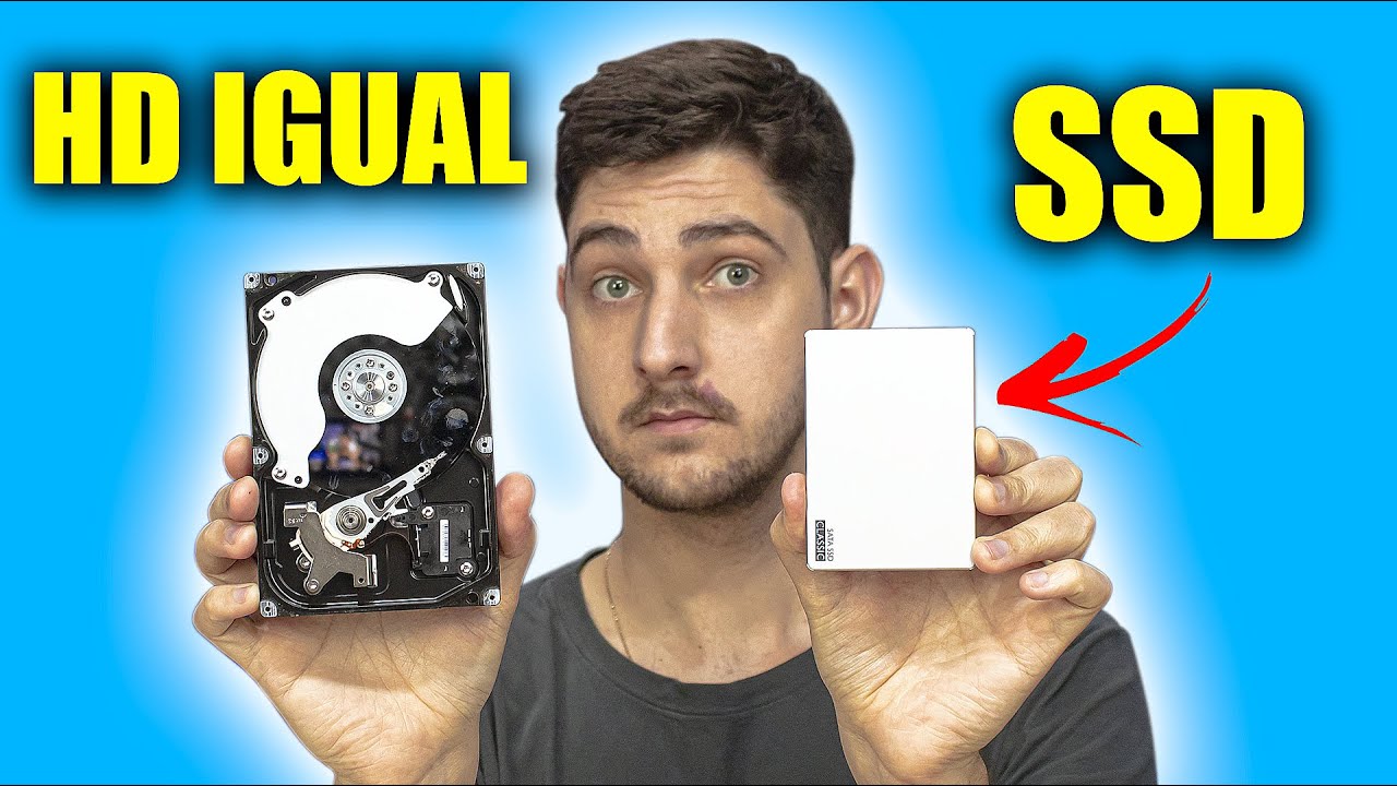 O HD QUE TEM VELOCIDADE DE SSD, MAIS ESPA&Ccedil;O CUSTANDO MENOS