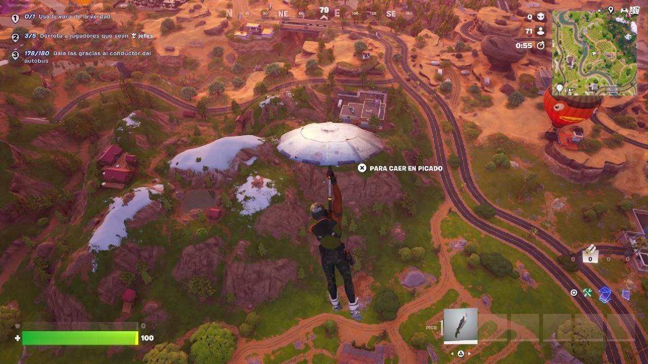 Fortnite / Usa la vara de la verdad