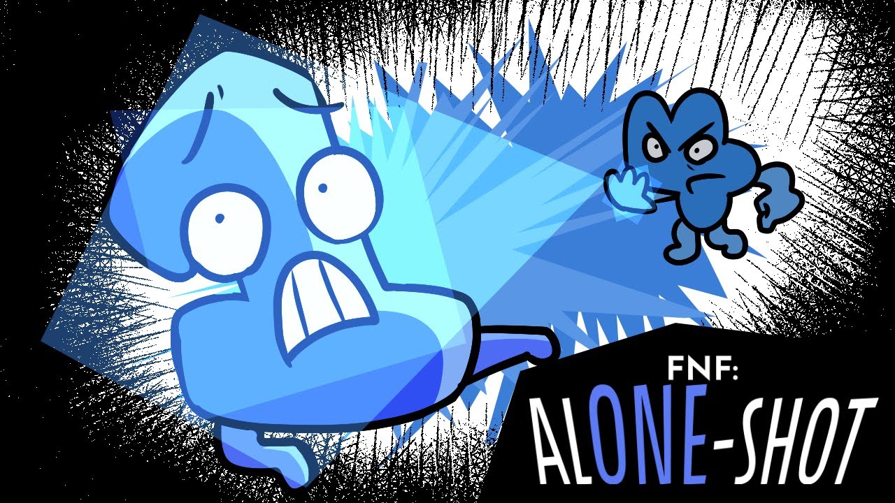 FNF: alONE-shot showcase | BFDI TPOT 20 Inspired mod