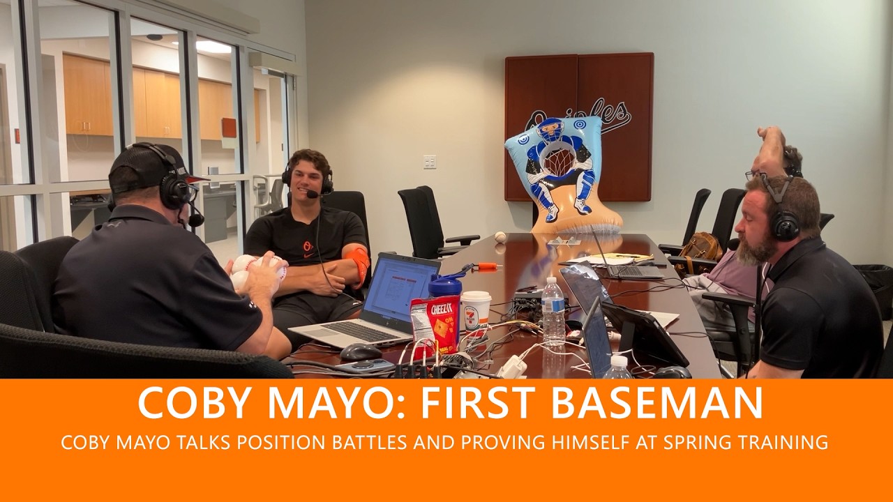Coby Mayo Talks Position Battles and Proving Himself at Spring Training