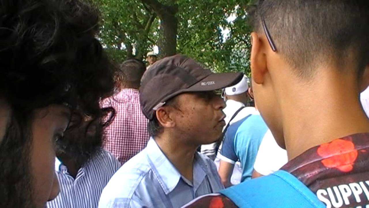 Mansur Ahmed Scared of Debate at Hyde park with Jason Burns