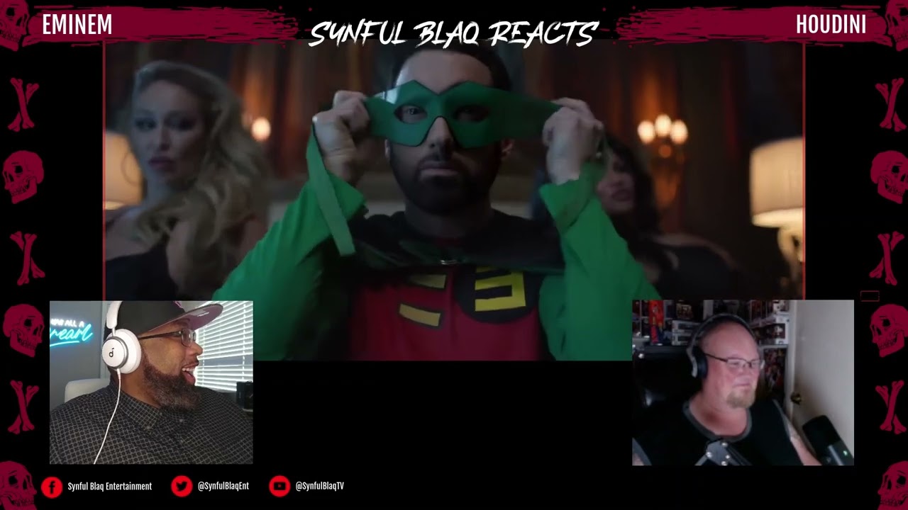 This Generation aint Ready! Synful Blaq Reacts - Eminem - Houdini *REACTION*