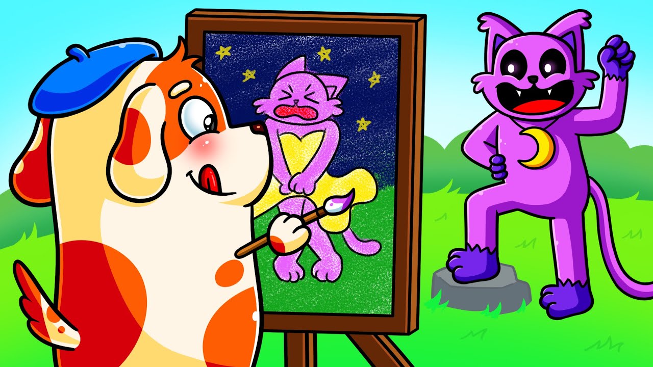 Cat Nap - Who Draw The Best?  - Hoo Doo Funny Animation