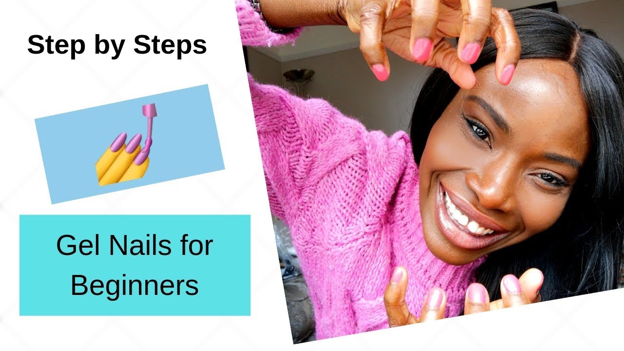 Gel Nails at home make really easy for beginners || DIY Shallac Gel Nails || Gel Nails At Home