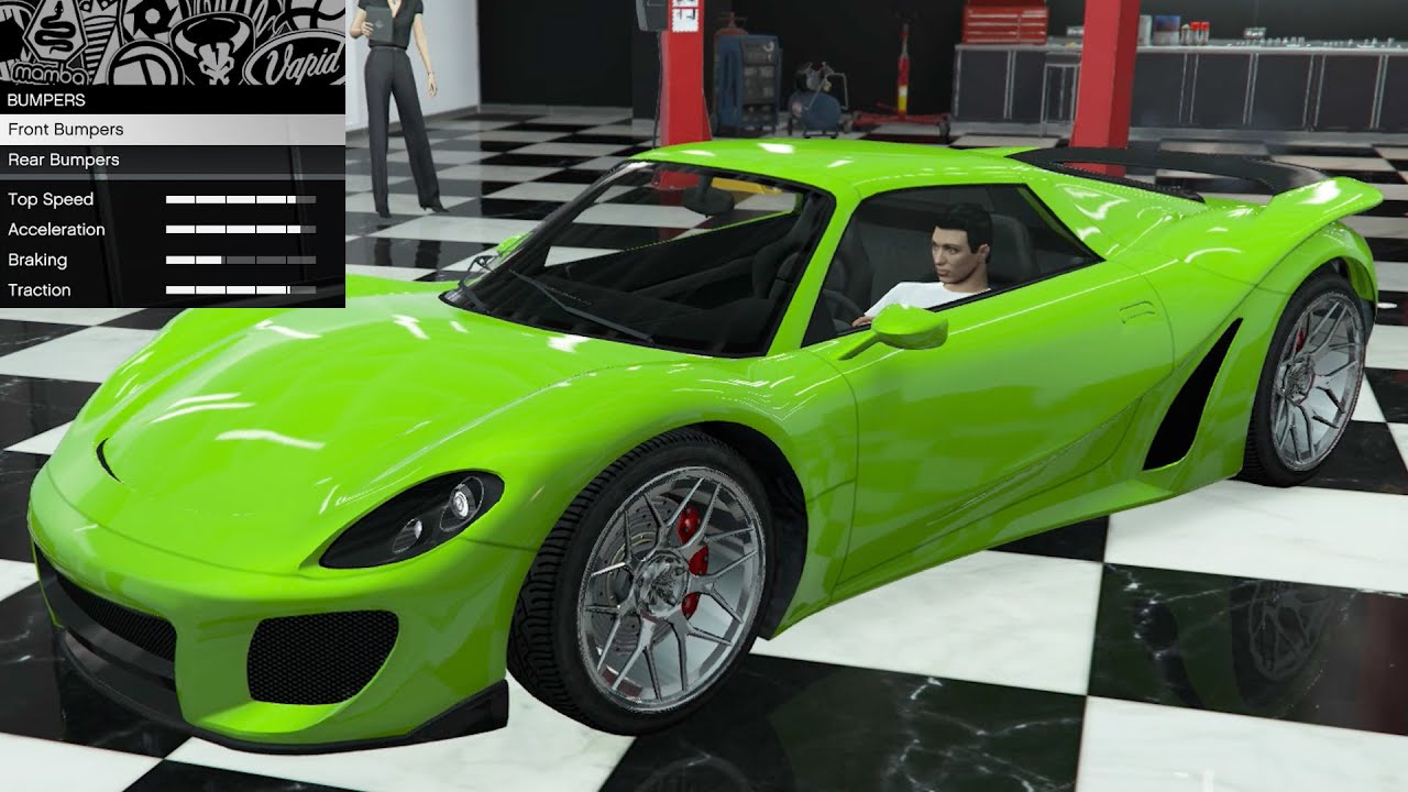 GTA 5 - Кастомизация транспортных средств из прошлых DLC - Pfister 811 (Porsche 918)