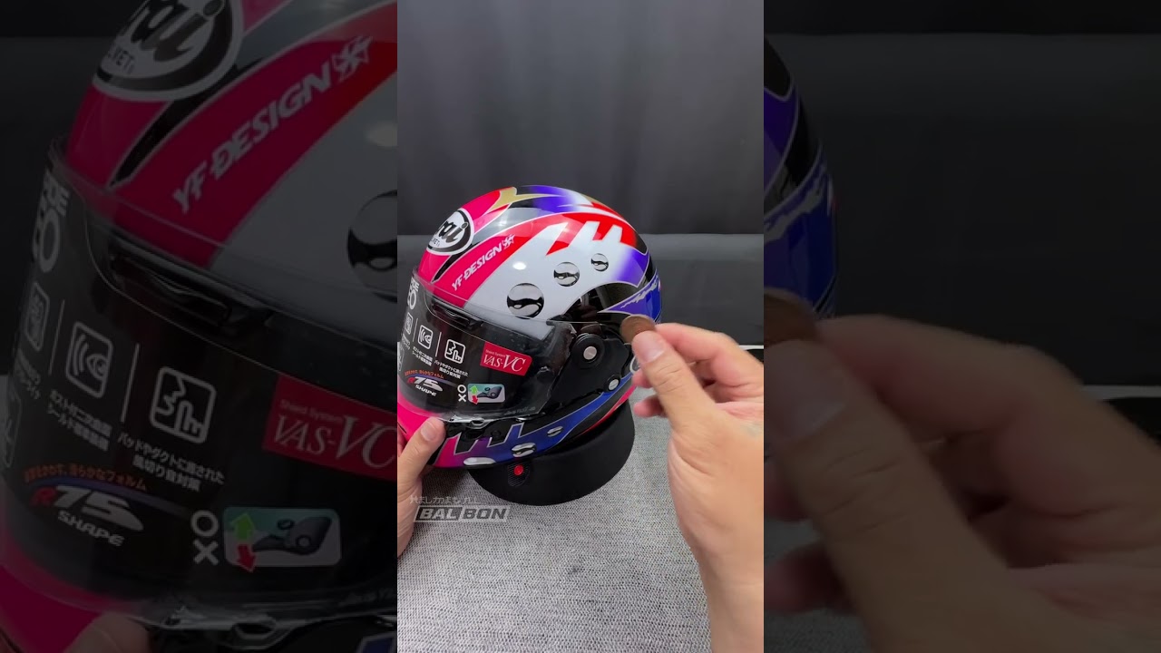 ARAI RAPIDE NEO Tutorials Paddings & Lens