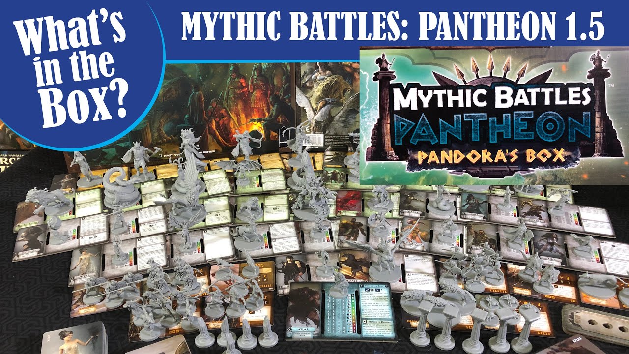 PANDORA'S BOX unboxing for Mythic Battles Pantheon 1.5