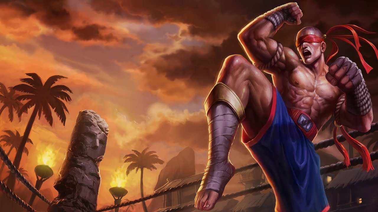 Old Muay Thai Lee Sin Custom Skin Preview - League of Legends