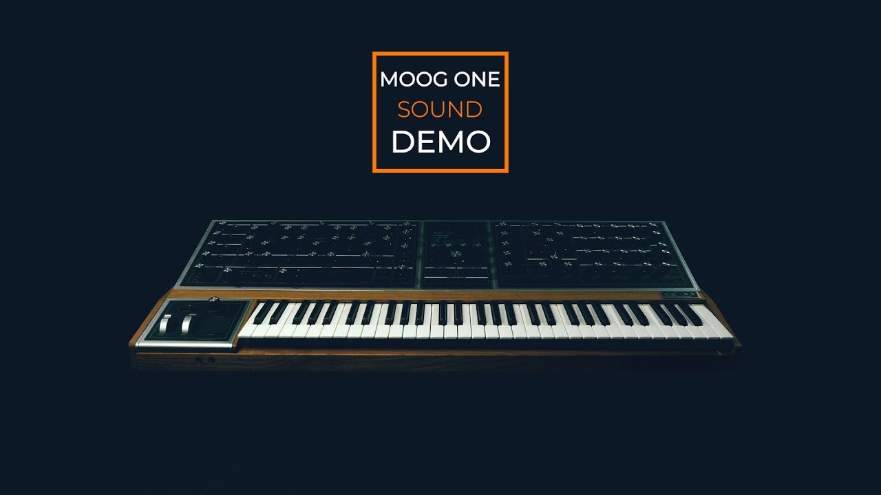 Moog ONE Polyphonic Analog Synthesizer, Demo one | Gear4music