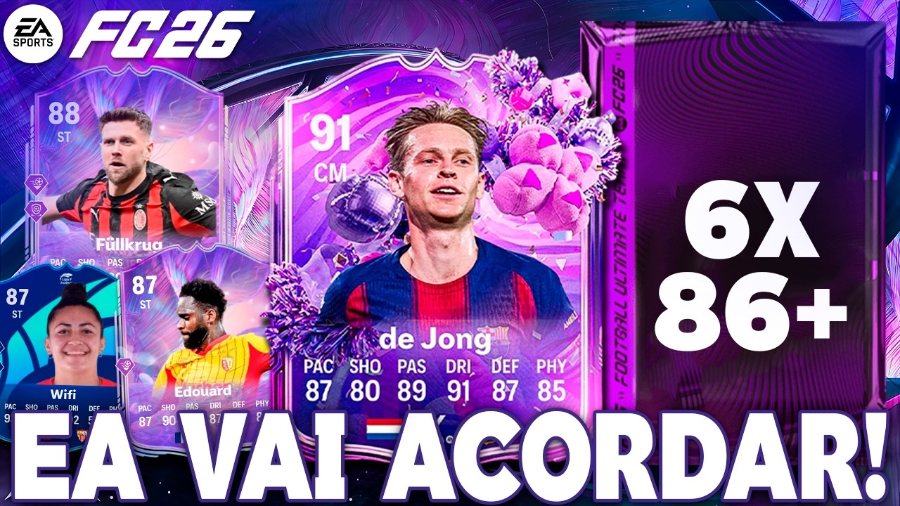 🔥 EA RESOLVEU AGIR E VAI MANDAR UM BAITA DME NO FC 26!