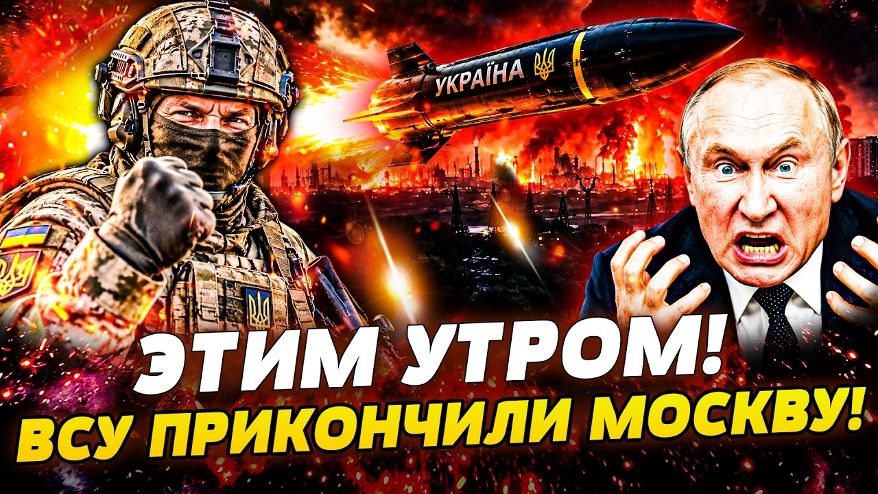 💥ВПЕРВЫЕ ЗА ВСЮ ВОЙНУ! УКРАИНСКАЯ БАЛЛИСТИКА РАЗОРВАЛА МОСКВУ! НЕВИДАННЫЕ ПОЖАРЫ! РУССКИЕ В УЖАСЕ!