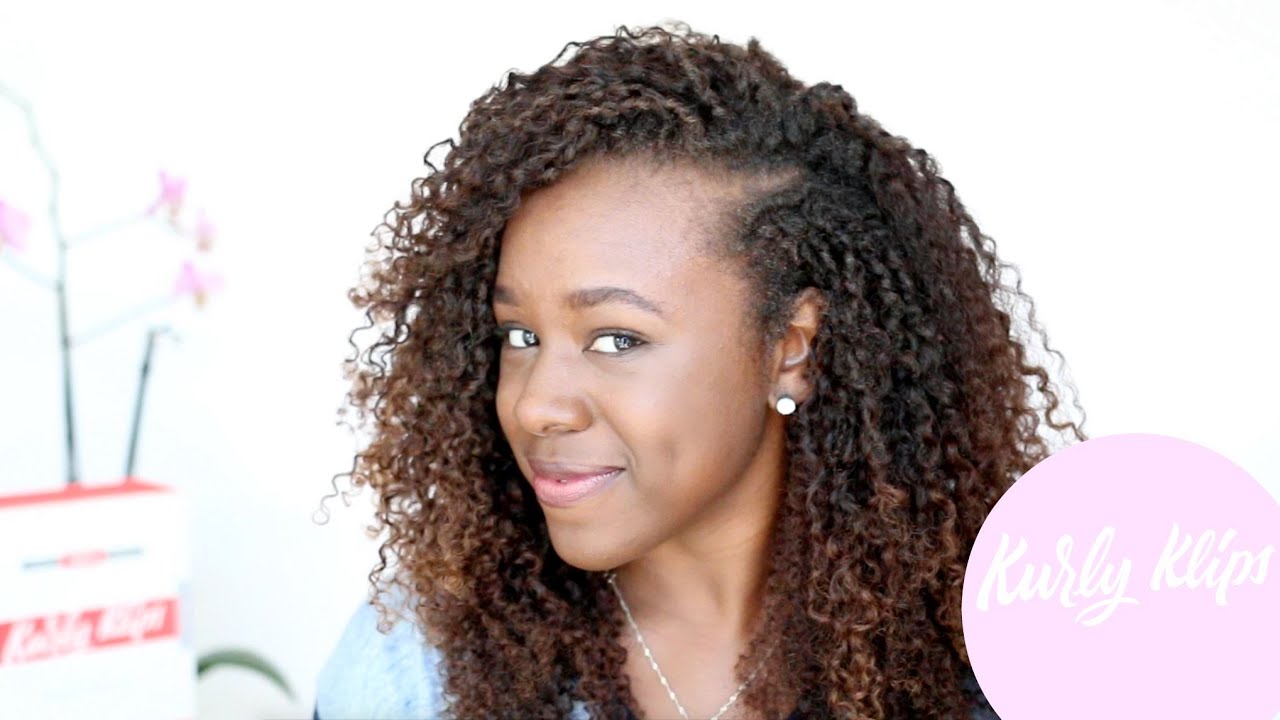 How to Blend Clip Ins: Two Strand Twist Blending Method