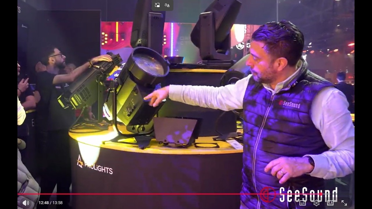 SeeSound ISE 2026 Prolights
