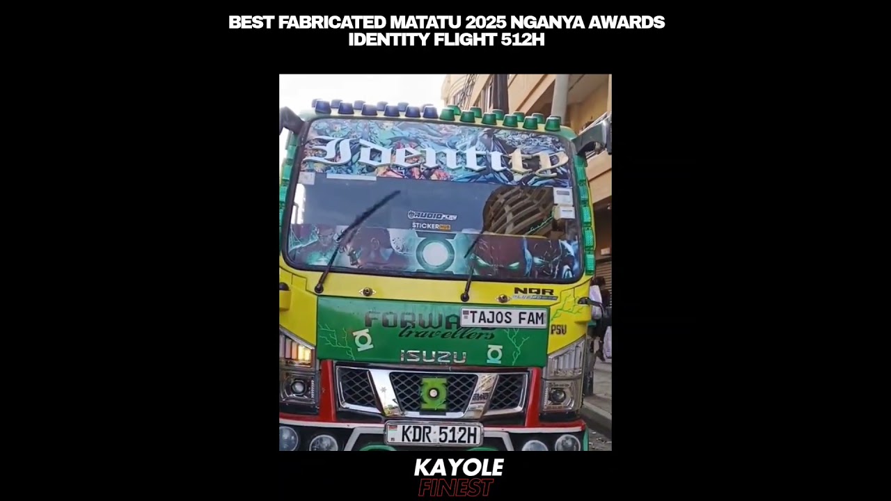 Best fabricated matatu 2025 Nganya awards 