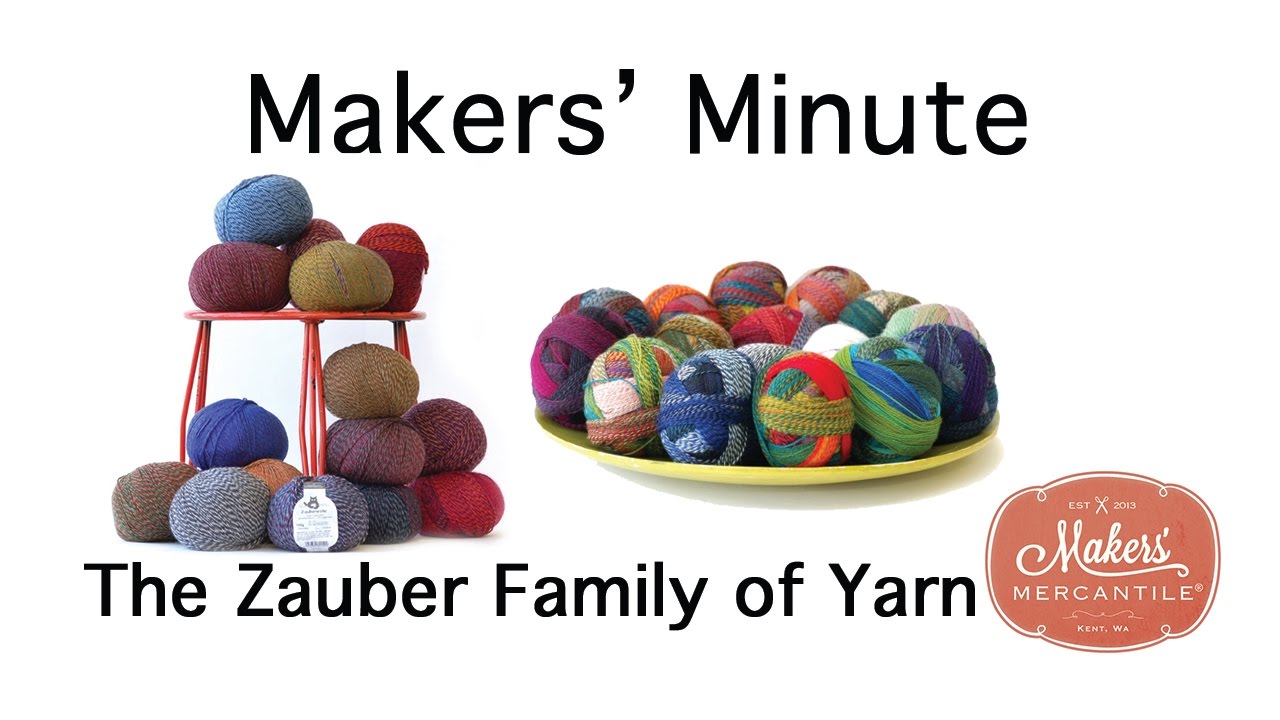 Makers' Minute - Zauberball Family of Yarn