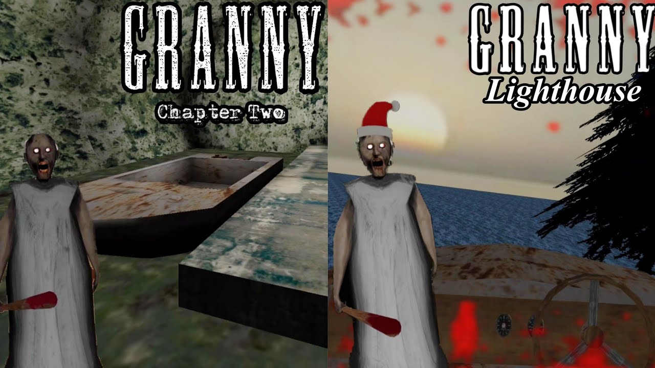 Granny Chapter Two VS Granny Lighthouse Boat Escape