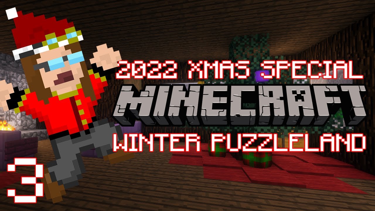Winter Puzzleland (Minecraft Map) [FIRST-TIME] #3 | Last Call for the Polar Express!