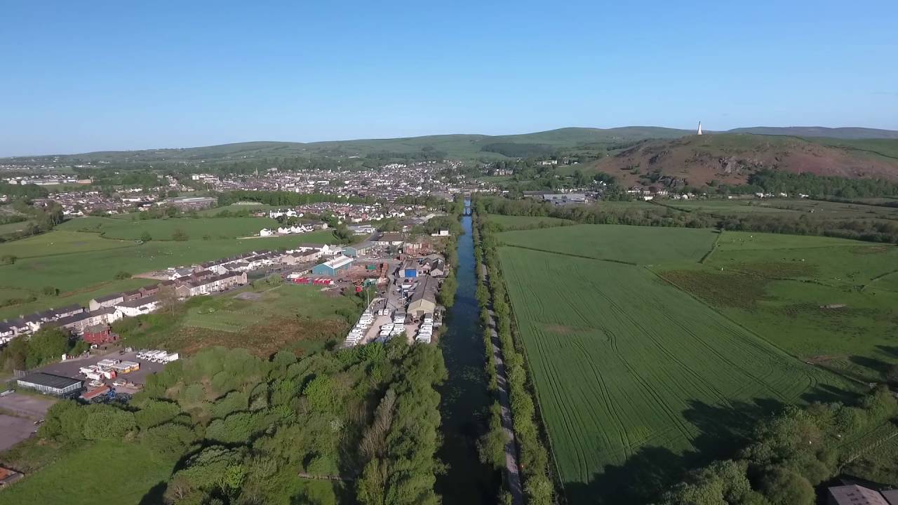 Ulverston Canal and local area