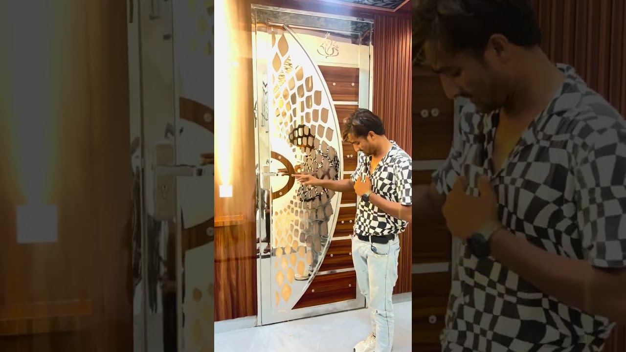 Guys cham camata new ss304 gate lekar aap kein samne aaye hai #gate #doors #steeldoor #ss304