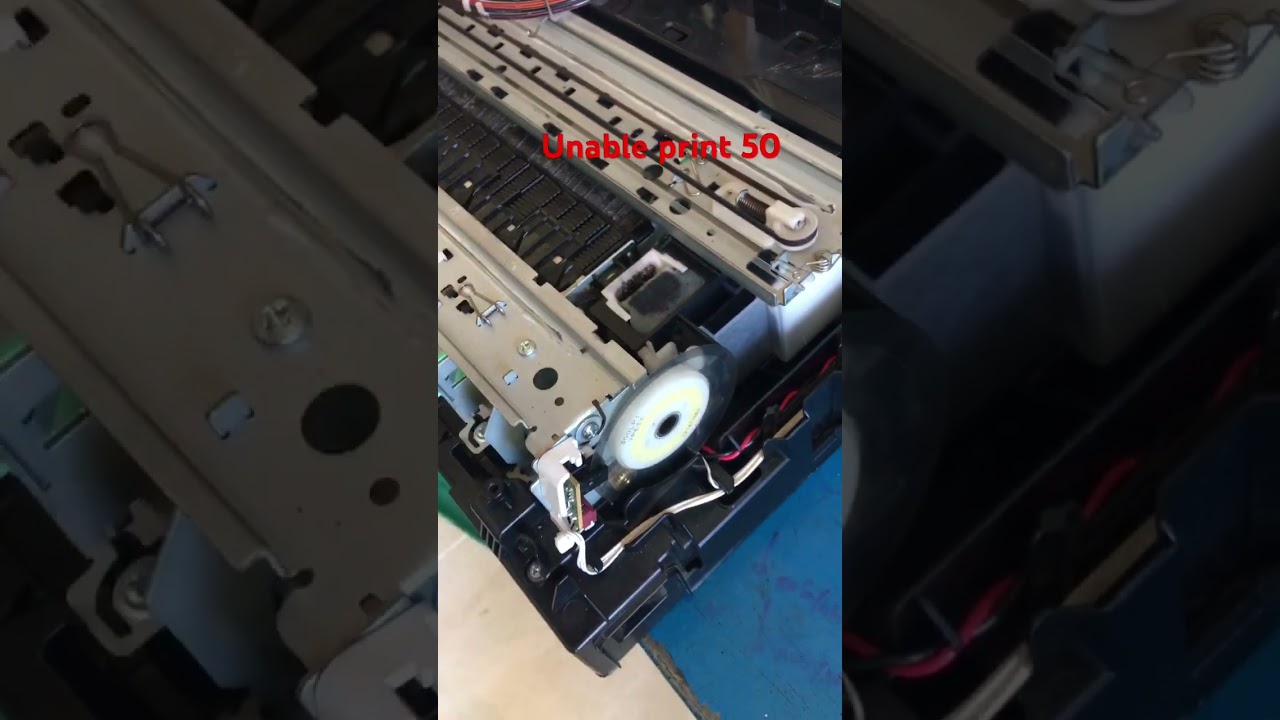 Printer brother Mfc-j200 unable print 50