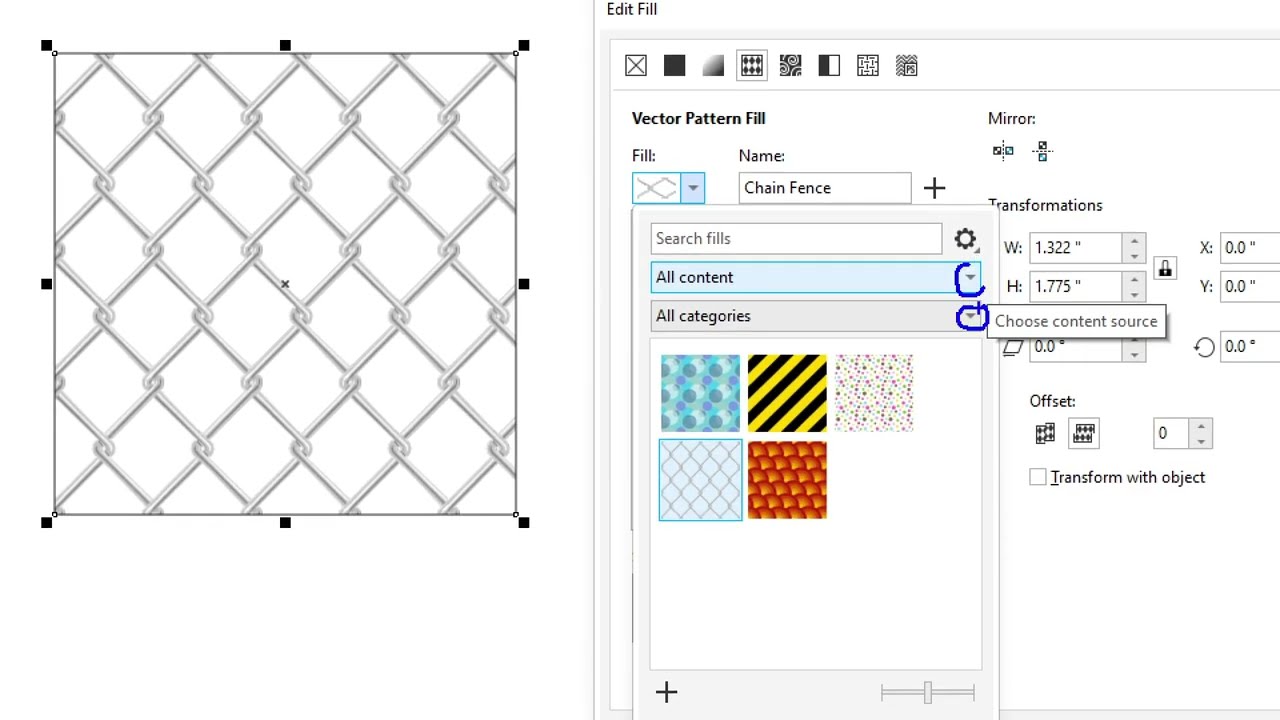 Lecture 6 CorelDRAW | Object Fill Options | Fountain Fill, Texture Fill, Pattern Fill & More