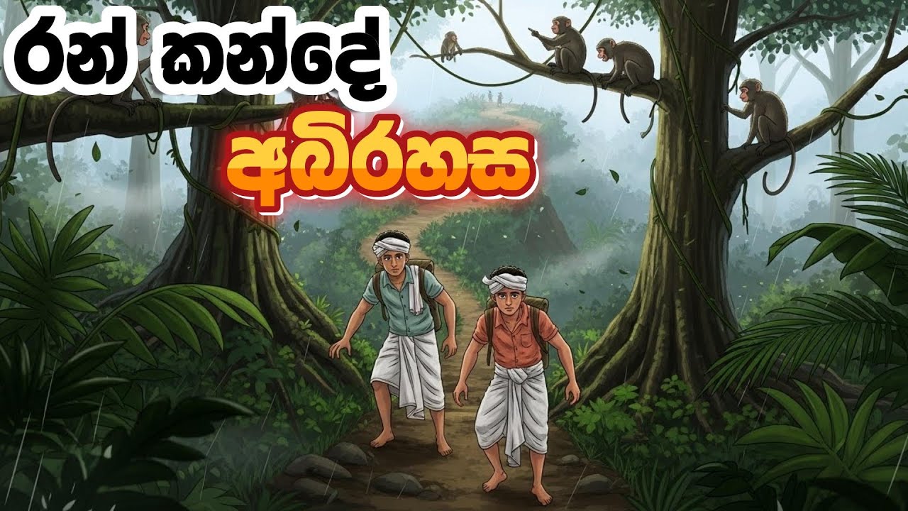 රන් කන්දේ අබිරහස| Ran Kande Abirahasa| Sinhala Cartoon| Cartoon Katha| Lama Kathandara #lamakatha
