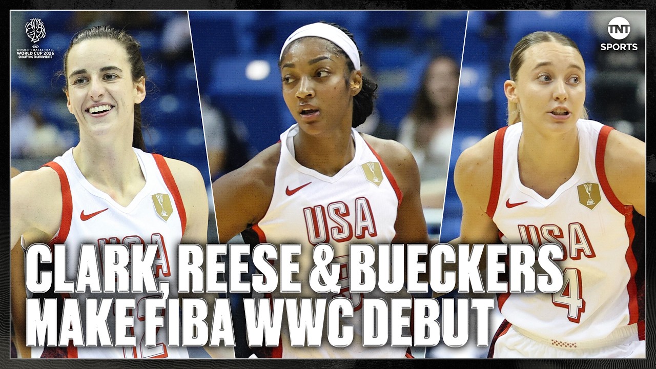 Team USA Defeats Senegal as Caitlin Clark, Angel Reese & Paige Bueckers Shine In FIBA WWC Debuts 🇺🇸🏀