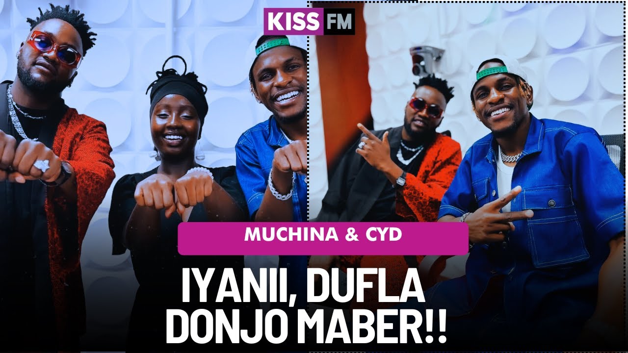 IYANII & DUFLA DILIGON ON KISS FM WITH CYD WAMBUI