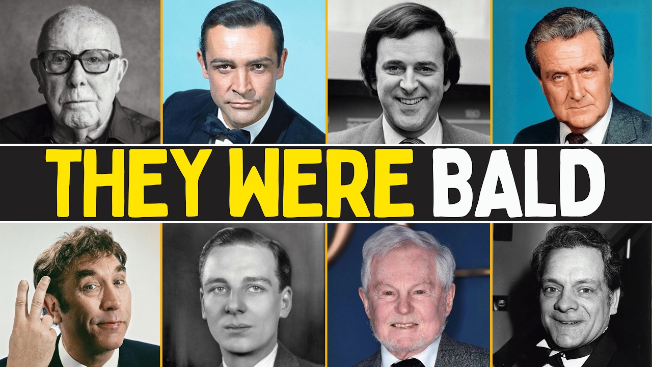 25 Classic British TV Icons Who Were Actually BALD & Wore Wigs