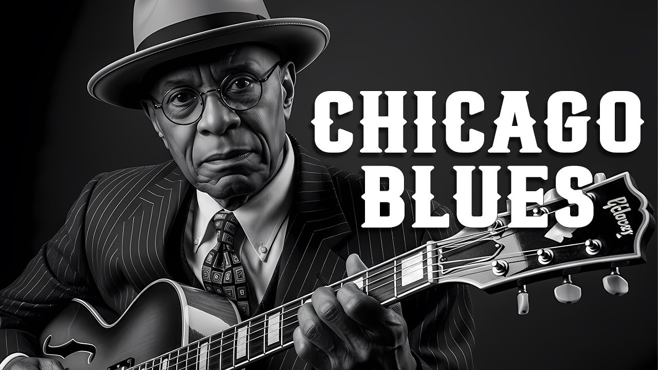 Slow Electric Blues from Chicago 🌙 Emotional Night Guitar