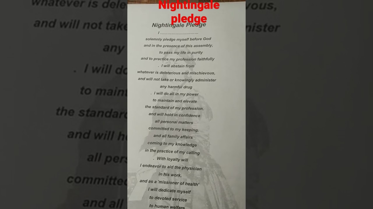 #nightingalepledge #nightingale #pledge #nurses #day